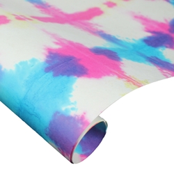 Indian Cotton Rag Paper - Tie Dye - CRINKLE MULTICOLOR