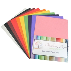 Recycled Elephant Dung Paper (10 Sheets) - ASSORTED COLORS